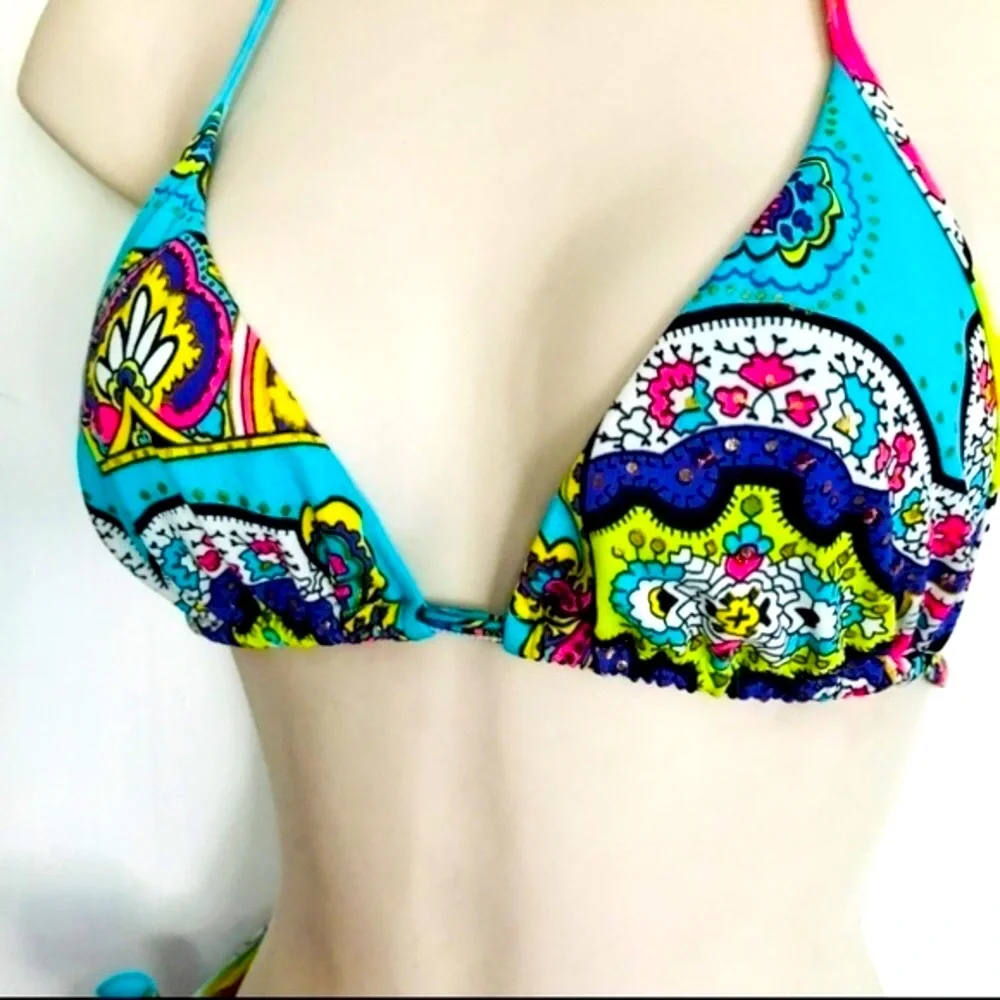 ONDALMAR 3pc Bikini plus Sarong‎ Set Brazilian